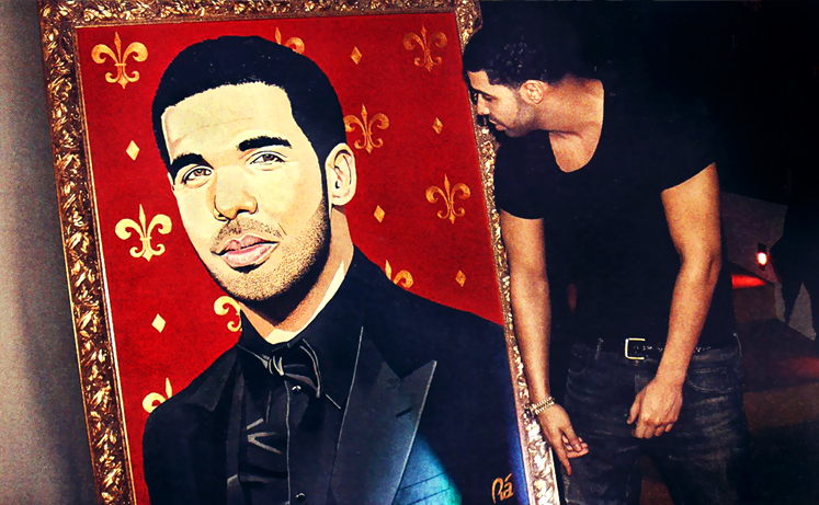 drake portrait ra paints