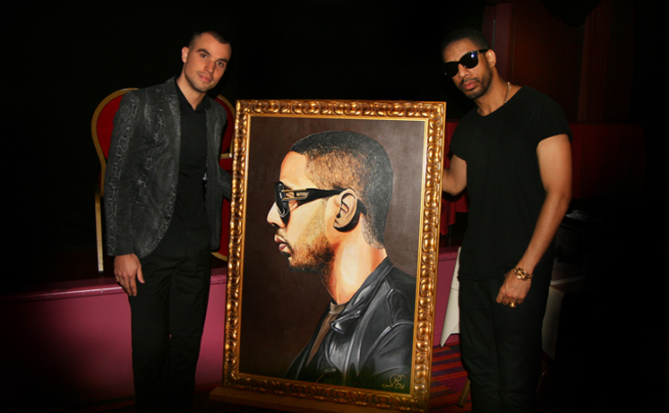 ryan leslie portrait ra paints